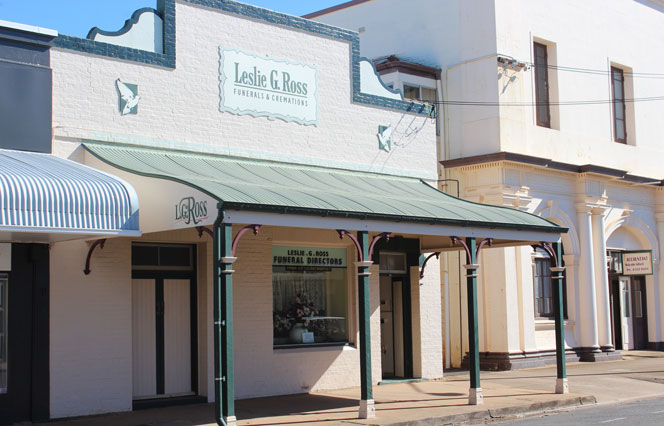Maryborough Office, Adelaide Street, Maryborough Ross Funerals - Maryborough Funeral Parlour