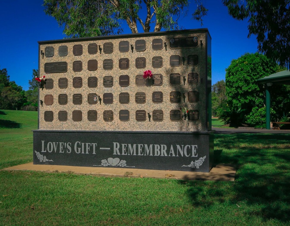 Memorial wall